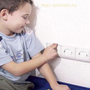 Поражение электрическим током у ребенка